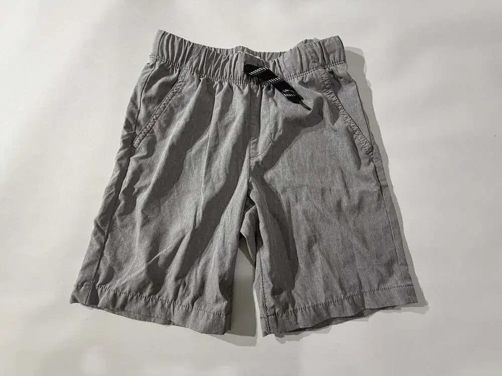 Old Navy Boys Grey Elastic Waist Drawstring Athletic Shorts Size M